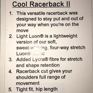 lululemon athletica Tops - Lululemon Cool Racerback II Dark Blue Tank Top lululemon athletica Tops - Lululemon Cool Racerback II Dark Blue Tank Top